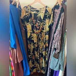 Cotton Candy LA Floral Wrap Dress